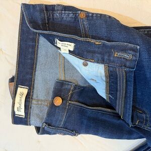 Madewell 10” Roz Wash Denim Jeans